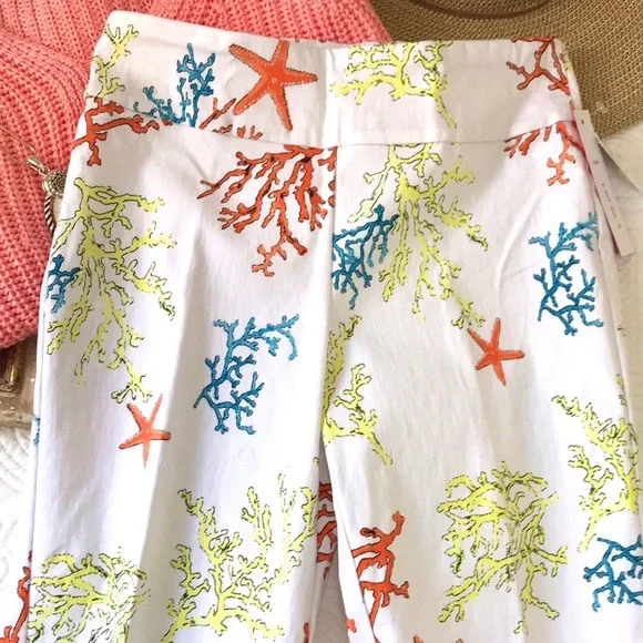 NWT Crazy Larry Ankle Pants in Multi Reef - Picture 12 of 16